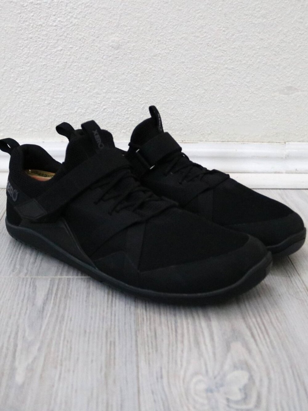 Xero Forza Trainer Barefoot Shoes Men's 11 Black on Black Minimalist Athletic - Picture 4 of 8